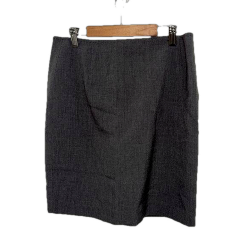Tahari Gray Skirt